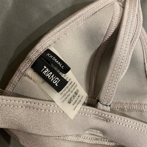 Triangl neoprene bikini swimsuit set - Picture 3 of 6